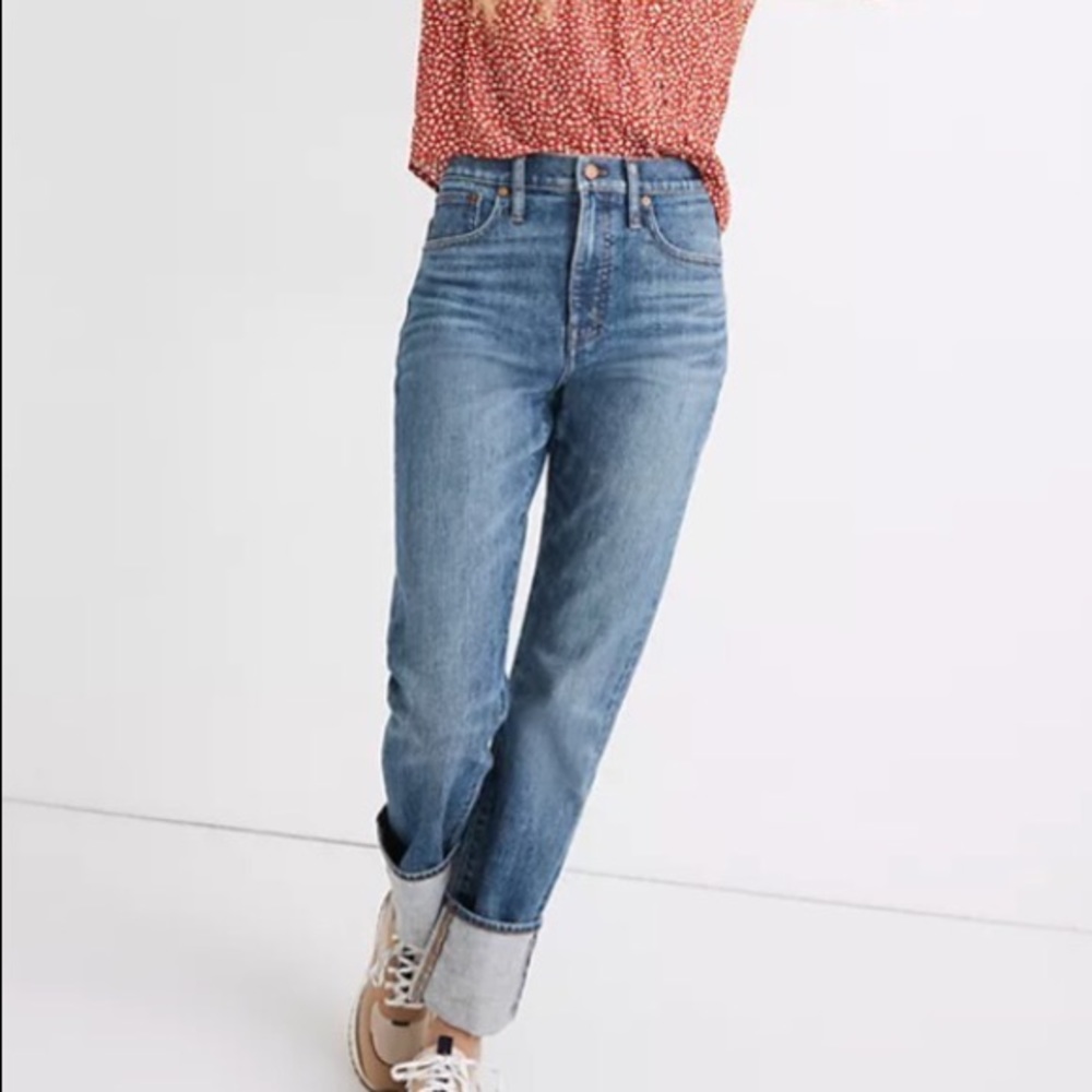 Madewell Classic Straight Jean - Medium Wash